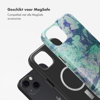 Selencia Vivid Backcover met MagSafe Apple iPhone 13 - Fresh Paint Green