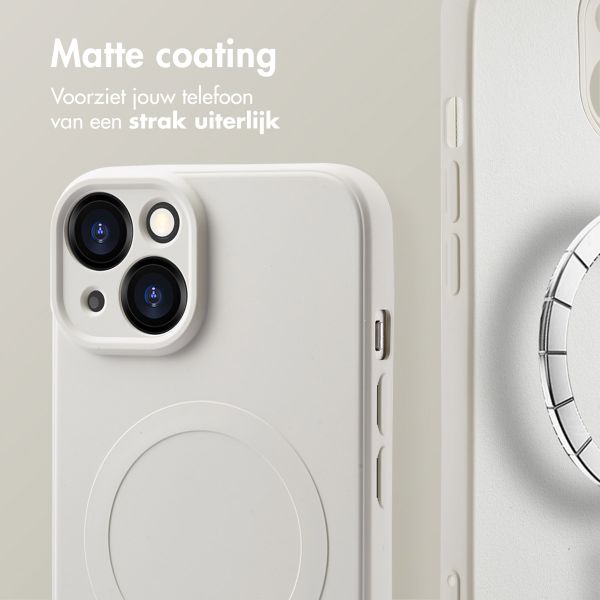 imoshion Color Backcover met MagSafe Apple iPhone 14 - Beige