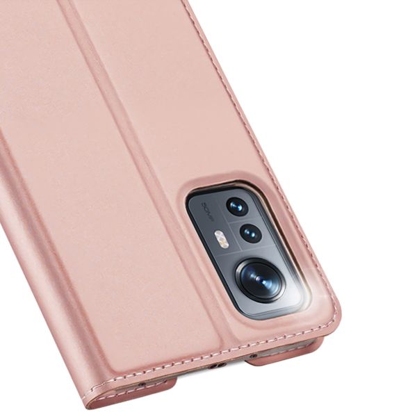 Dux Ducis Slim Softcase Bookcase Xiaomi 12 Lite - Rose goud