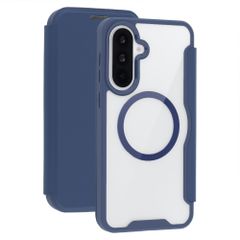 imoshion Transparante Bookcase met MagSafe Samsung Galaxy A37 (5G) - Blauw