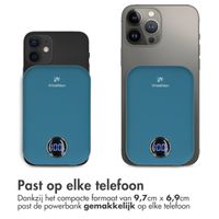 imoshion MagSafe Powerbank 10.000 mAh - Draadloze powerbank - Quick Charge en Power Delivery - Blauw