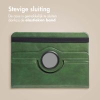 imoshion 360° draaibare Bookcase Samsung Galaxy Tab S10 Lite / S9 11.0 inch / Tab S10 FE / S9 FE 10.9 inch - Groen