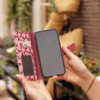 imoshion Design Bookcase Samsung Galaxy A36 - Hearty Blush