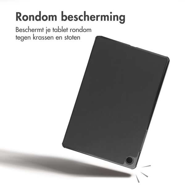 imoshion Trifold Bookcase Samsung Galaxy Tab A9 Plus - Zwart