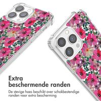 imoshion Design hoesje met koord Apple iPhone 13 Pro - Flower Water
