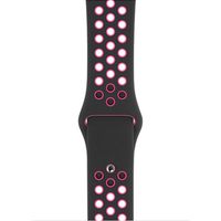 Apple Nike Sport Band Apple Watch Series 1-10 / SE / Ultra (2) - 42/44/45/46/49 mm - Black / Pink Blast