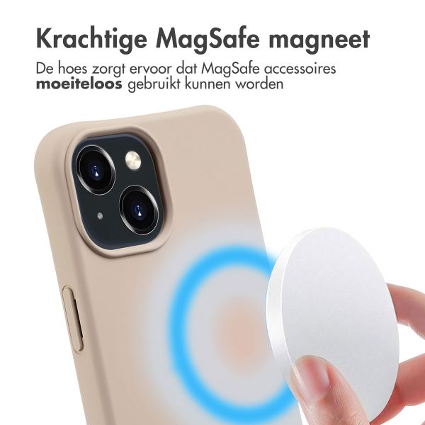 imoshion Color Backcover met afneembaar koord MagSafe iPhone 15 - Nude