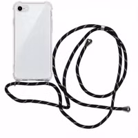 imoshion Backcover met koord Apple iPhone SE (2022 / 2020) / 8 / 7 - Zwart & Goud