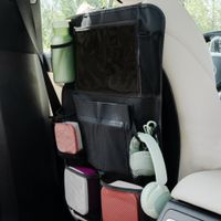 imoshion Autostoel Organizer voor Kinderen – 9 vakken – Inclusief Tablethouder – Zwart