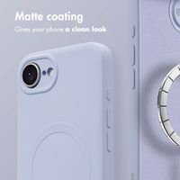 imoshion Colour Back Cover with MagSafe Apple iPhone 17e / 16e - Lila