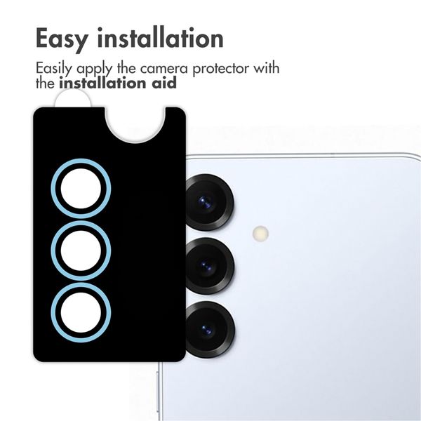 imoshion Camera Protector Glass 2-pack Samsung Galaxy S25 Plus - Icyblue