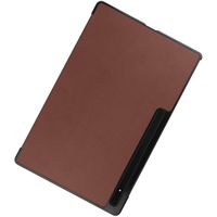 imoshion Trifold Bookcase Samsung Galaxy Tab S8 Ultra - Bruin