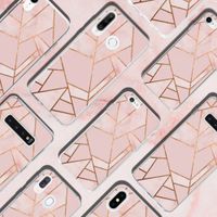 Design Backcover Samsung Galaxy S8 - Grafisch Roze / Koper