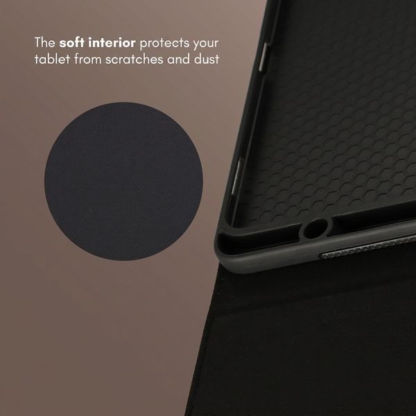 Selencia Riva Bookcase Samsung Galaxy Tab S11 - Mocha Brown