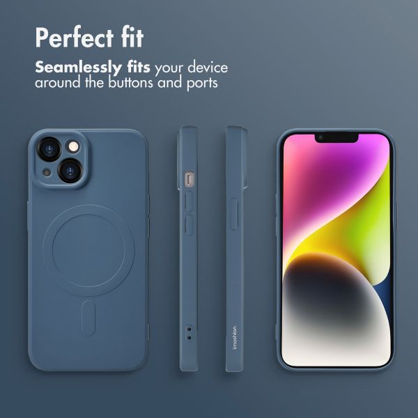 imoshion Colour Back Cover with MagSafe Apple iPhone 14 - Dark Blue