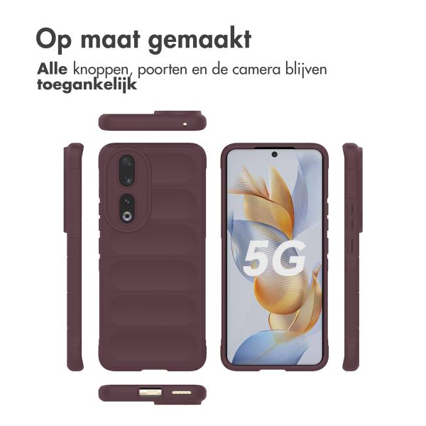 imoshion EasyGrip Backcover Honor 90 - Aubergine