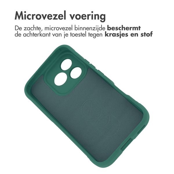 imoshion EasyGrip Backcover Honor 600 Lite - Donkergroen