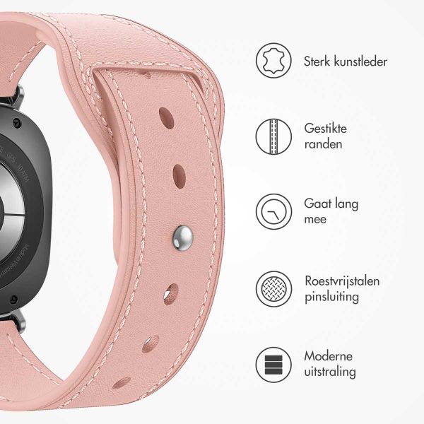 imoshion Lederen bandje Samsung Galaxy Watch Ultra - Roze