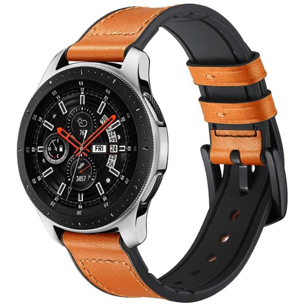 imoshion Echt lederen bandje Galaxy Watch 46mm / Gear S3 Frontier / Watch 3 45