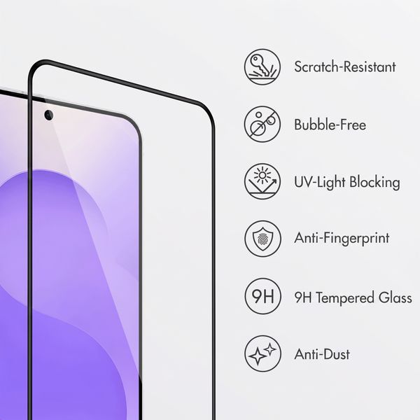 Accezz Tempered Glass Screen Protector + Applicator Samsung Galaxy S26 FE