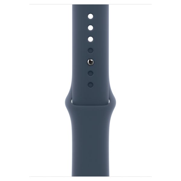 Apple Sport Band Apple Watch Series 1 t/m 11 / SE / Ultra (44/45/46/49 mm) - Maat M/L - Storm Blue