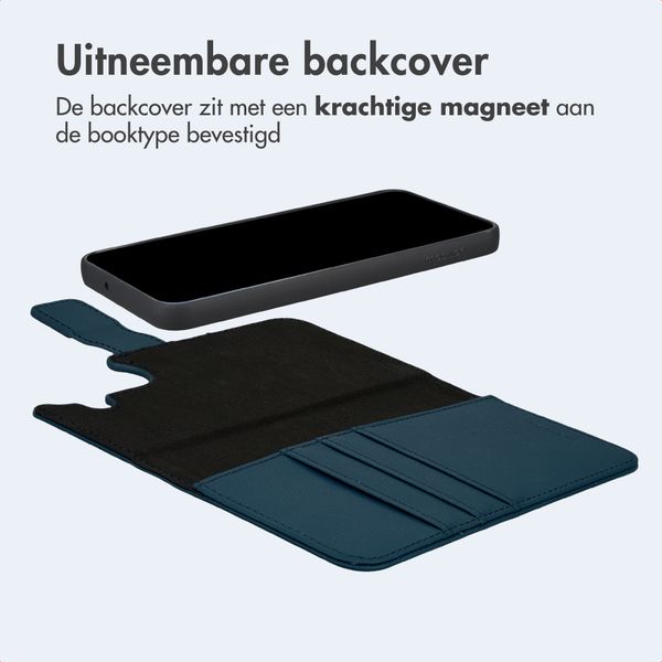 imoshion Uitneembare 2-in-1 Luxe Bookcase Samsung Galaxy A17 (5G) / (4G) - Blauw