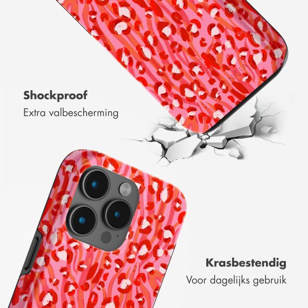 Selencia Vivid Tough Backcover met MagSafe iPhone 15 Pro Max - Wild Spots Lipstick