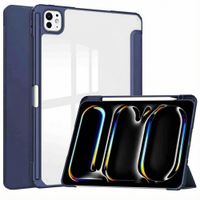 imoshion Trifold Hard Case Book Cover Apple iPad Pro 11 (2025) M5 / (2024) M4 - Dark Blue