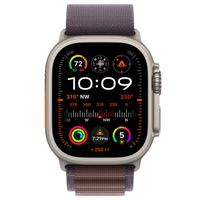 Apple Alpine Loop Band Apple Watch Series 1 - 11 / SE / Ultra (44/45/46/49 mm) - Maat L - Indigo