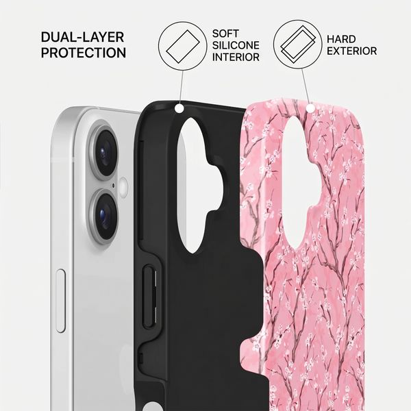 Burga Tough Back Cover with MagSafe Apple iPhone 17 - Sakura