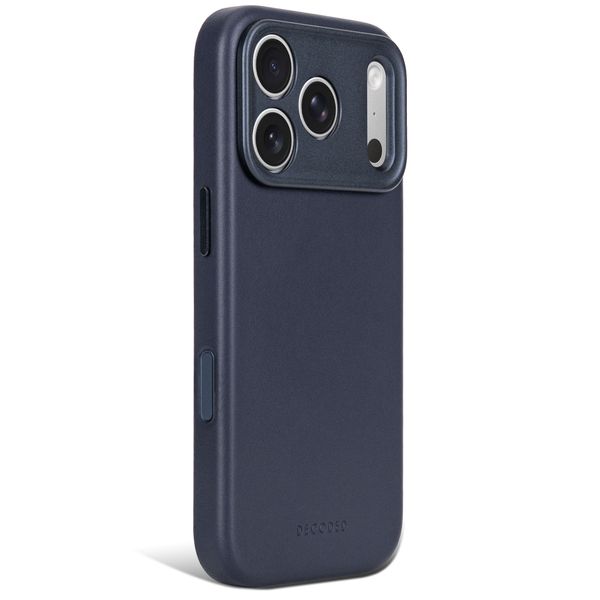 Decoded Leather Backcover MagSafe Apple iPhone 18 Pro Max / 17 Pro Max - Midnight