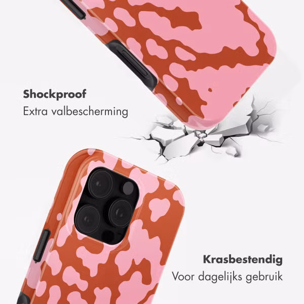 Selencia Vivid Backcover met MagSafe Apple iPhone 16 Pro - Moo’d Blush Pink