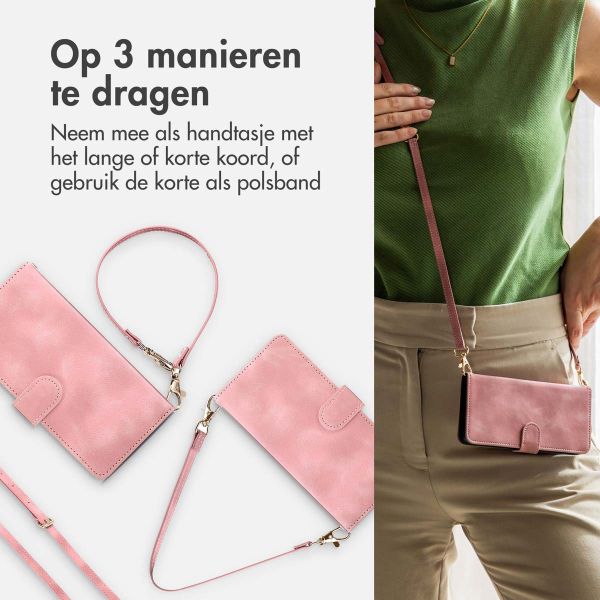 imoshion Bookcase met koord Apple iPhone 16 - Roze