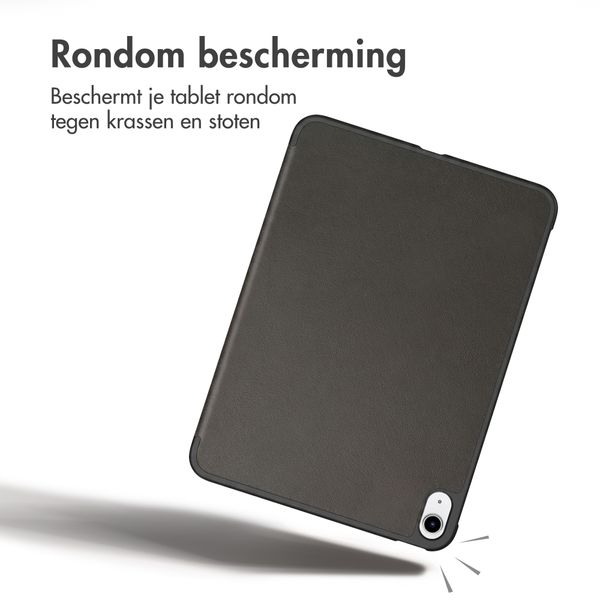 imoshion Trifold Bookcase Apple iPad 11 (2025) 11 inch A16 / iPad 10 (2022) 10.9 inch - Zwart
