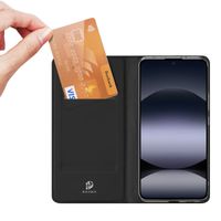 Dux Ducis Slim Softcase Bookcase Xiaomi Redmi Note 14 (4G) - Zwart