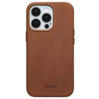 Accezz Vintage Leather Magsafe Backcover Apple iPhone 13 Pro - Tabacco Cognac