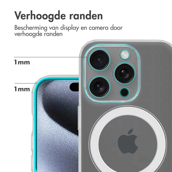 imoshion Backcover met MagSafe iPhone 15 Pro - Transparant