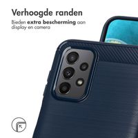 imoshion Brushed Backcover Samsung Galaxy A23 (5G) - Donkerblauw