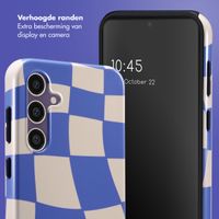 Selencia Vivid Backcover Samsung Galaxy S23 FE - Groovy Sapphire Blue