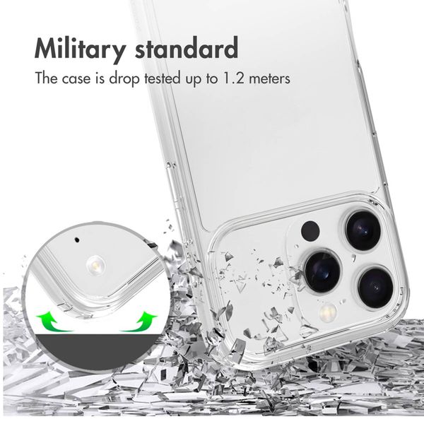 Accezz Xtreme Impact Back Cover Apple iPhone 17 Pro - Transparent