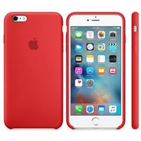 Apple Silicone Backcover Apple iPhone 6(s) Plus - Red