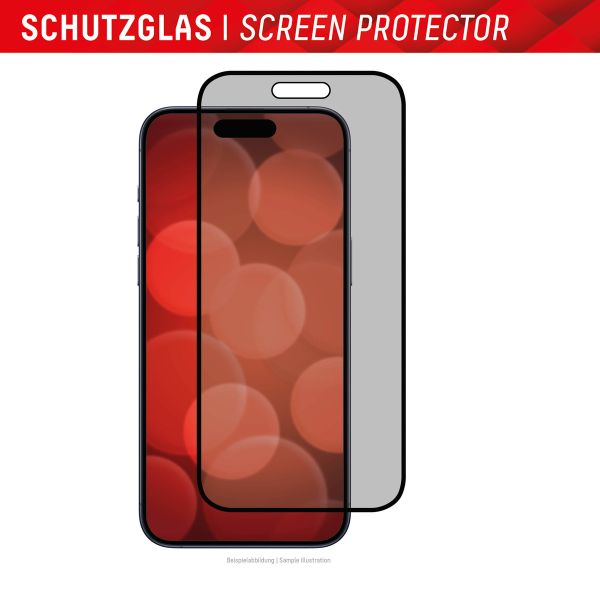 Displex Screenprotector Privacy Glass Apple iPhone 15 / 15 Pro / 16