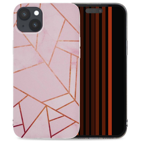 imoshion Design hoesje iPhone 15 Plus - Pink Graphic