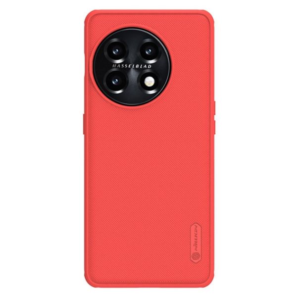 Nillkin Super Frosted Shield Pro Case OnePlus 11 - Rood