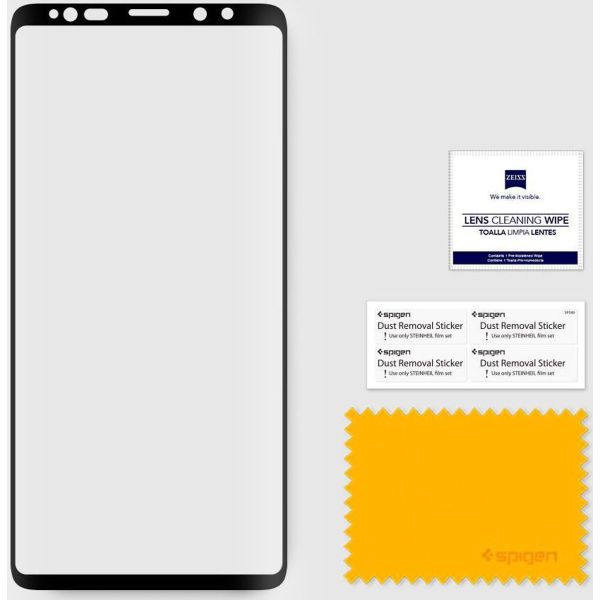 Spigen GLAStR Screenprotector Samsung Galaxy Note 9 - Zwart