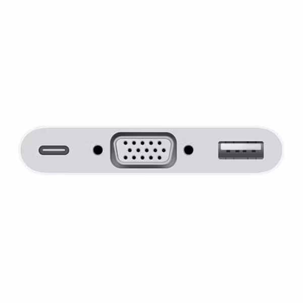 Apple USB-C naar VGA-multipoort Adapter - Wit