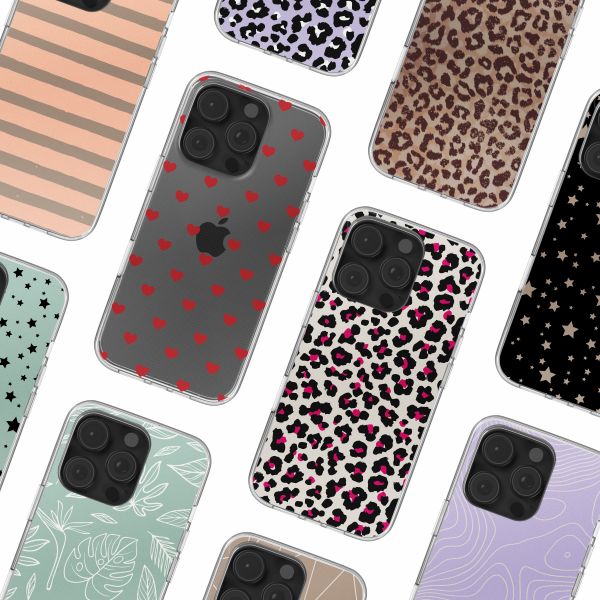 imoshion Design hoesje Apple iPhone 16 Pro - Red Hearts