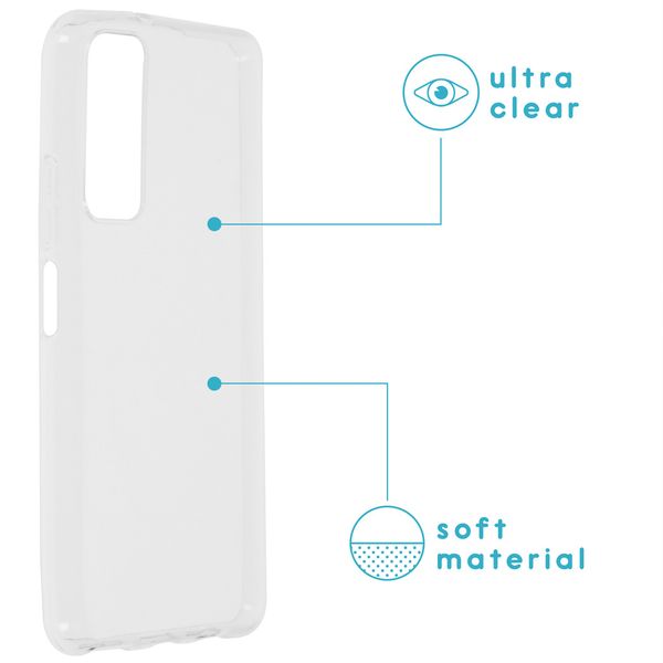 imoshion Softcase Backcover Huawei P Smart (2021) - Transparant