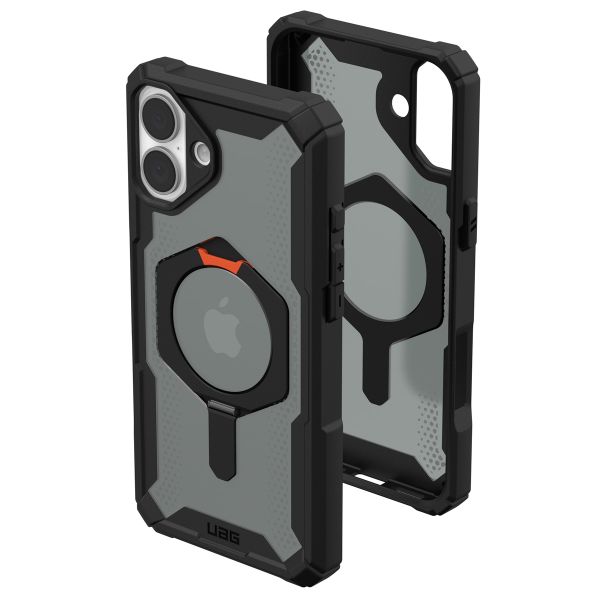 UAG Plasma XTE Backcover MagSafe Apple iPhone 16 Plus - Orange & Black