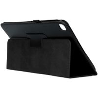 Effen Bookcase Samsung Galaxy Tab A 10.1 (2019) - Zwart
